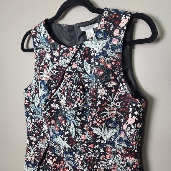 H&M Jacquard Weave Floral Size 10 - Picture 3 of 13